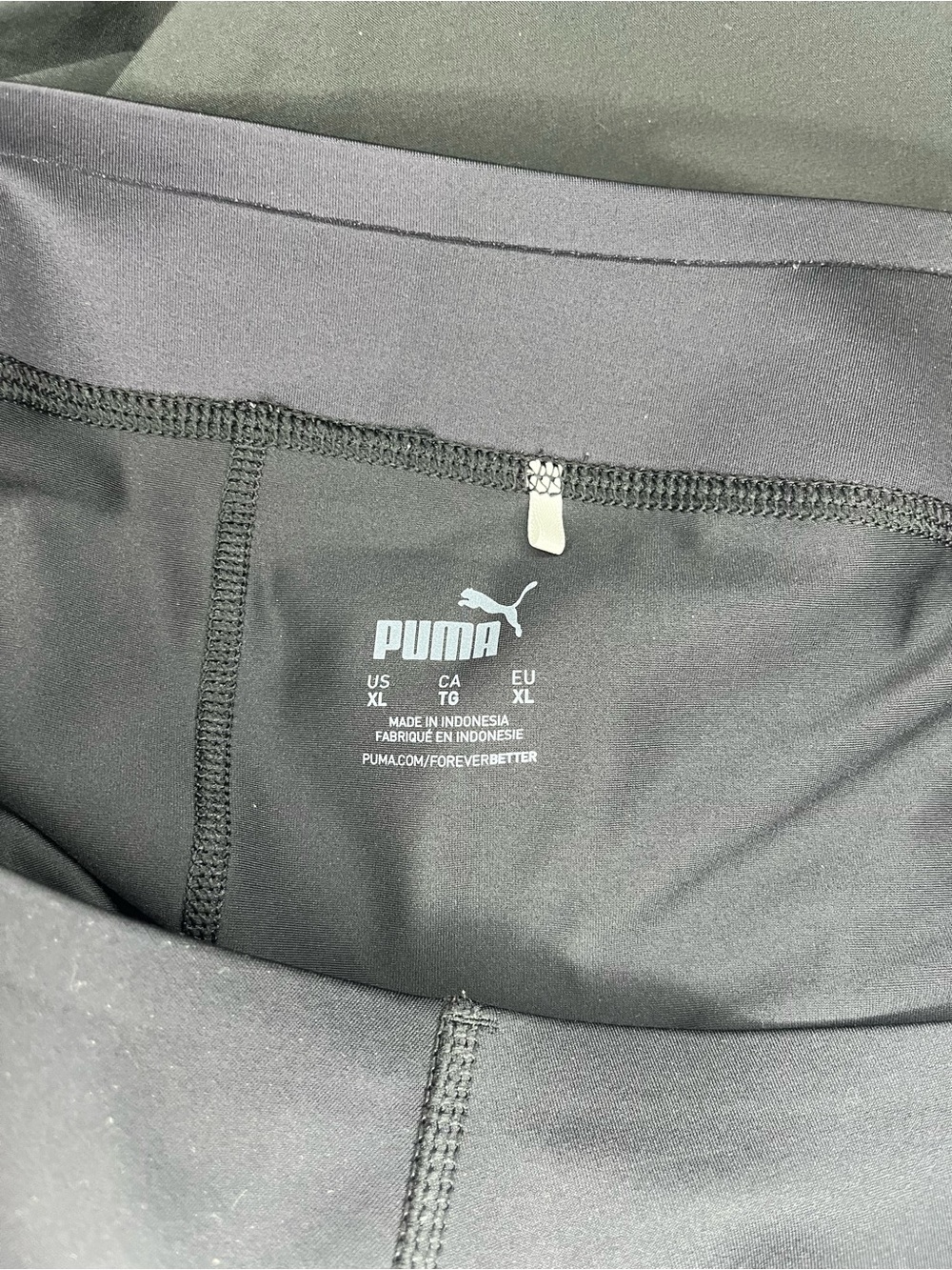 Puma Golf Skort + control top band Women's XL Black Athletic Skort + pockets - Picture 7 of 9